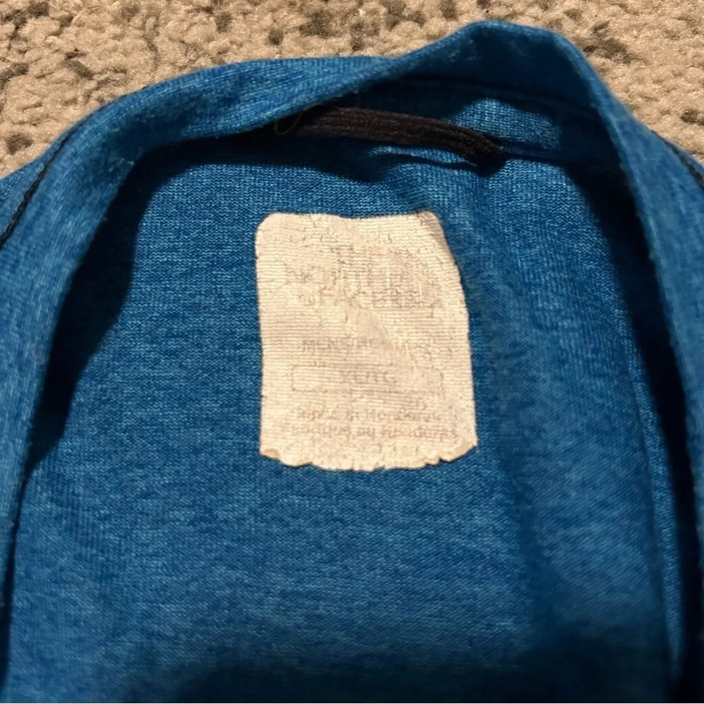 The North Face Blue Quick Dry Running Short Sleeve T-Shirt Size XL